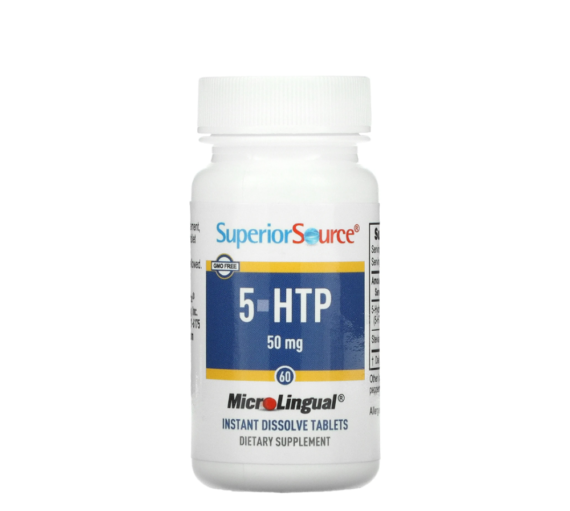 Superior Source 5-HTP,  50 mg, 60 Tablets